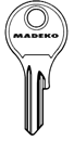 Thule 1D serie - 1D17, DM10 sleutel Thule 1D serie - 1D17, DM10 sleutel